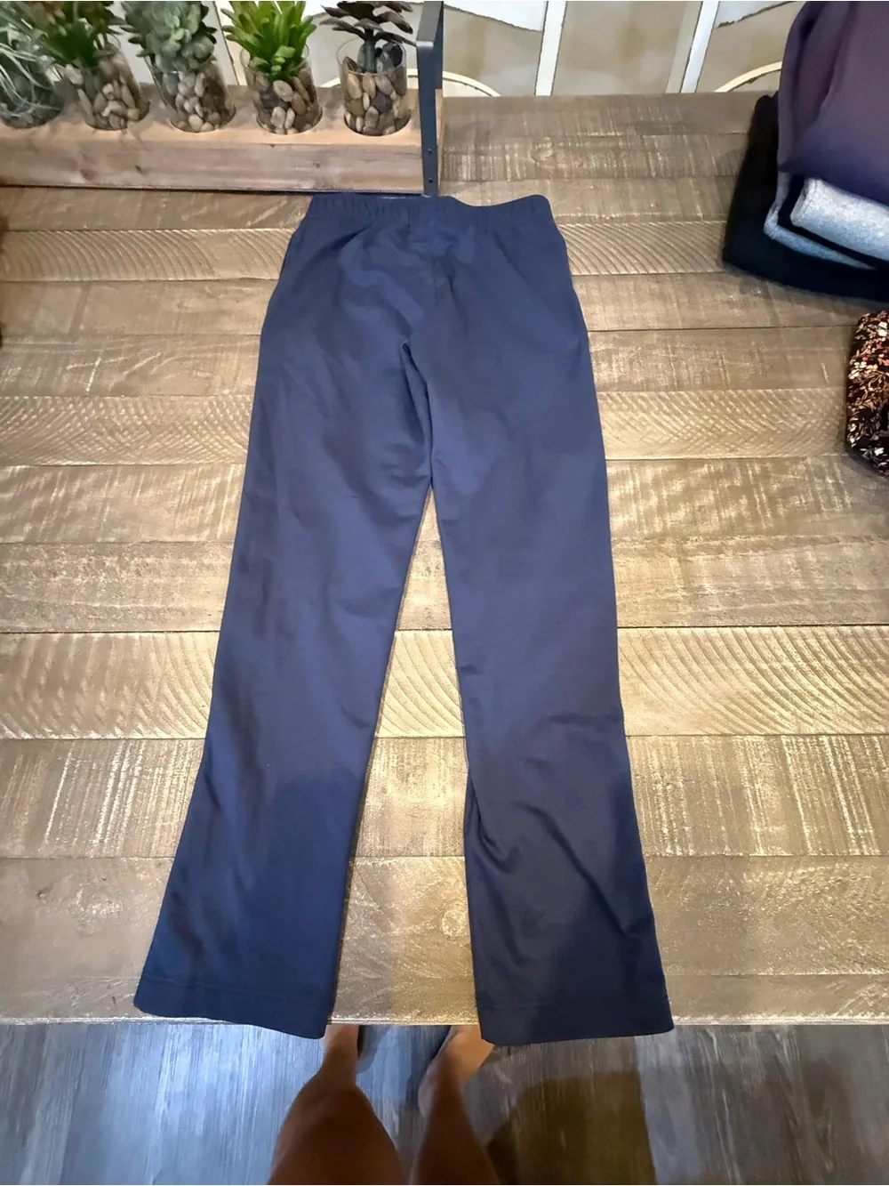 Nike Boys/girls Navy Blue Swoosh Track Joggers